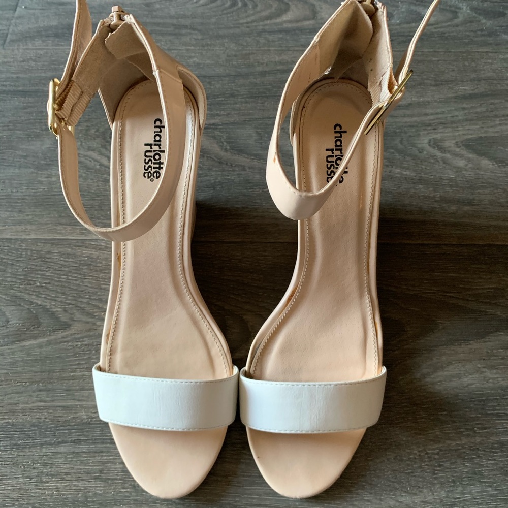 Charlotte Russe ankle strap wedge